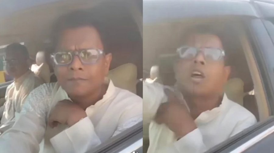 উল্টোপথে বিএনপির নেতার গাড়ি, ধমকের সুরে শিক্ষার্থীকে ‘শহরে থাকলে চিনতে হবে’